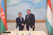 ملاقات پیشوای ملت امامعلی رحمان با نوروز اسماعیل آغلو ممیداف، نخست وزیر جمهوری آذربایجان