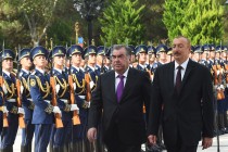آغاز سفر رسمی امامعلی رحمان، رئیس جمهوری تاجیکستان در جمهوری آذربایجان