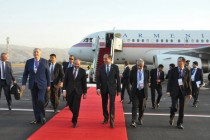 نخست وزیر ارمنستان به تاجیکستان تشریف آورد