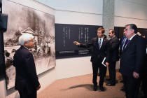 بازدید امامعلی رحمان، رئیس جمهوری تاجیکستان از شهر هیروشیما ژاپن