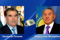 صحبت تلفنی امامعلی رحمان، رئیس جمهوری تاجیکستان با نورسلطان نظربایف، رئیس جمهوری قزاقستان