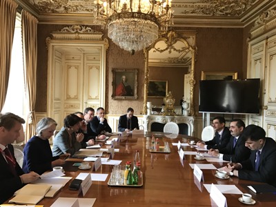 سومین دور مشورت های سیاسی بین تاجیکستان و فرانسه در پاریس برگزار گردید