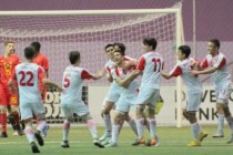 بازی بین تیم ملی فوتبال تاجیکستان و بلژیک مساوی ختم شد