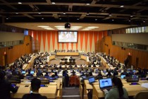 همایش سطح بلند هیات تاجیکستان در سازمان ملل متحد با نام “همبستگی بین آب و اقلیم”