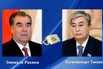 صحبت تلفنی امامعلی رحمان، رئیس جمهوری تاجیکستان با قاسم ژامرت توکا‌یف، رئیس جمهوری قزاقستان