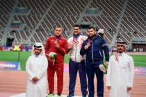 دلشاد نظرف، ورزشکار معروف تاجیک قهرمان آسیا شد