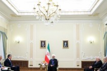 ملاقات وزیر امور خارجه جمهوری تاجیکستان با رئیس جمهوری اسلامی ایران