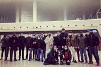 46 دانشجوی تاجیک از شهر ووهان جمهوری خلق چین به وطن برگشتند