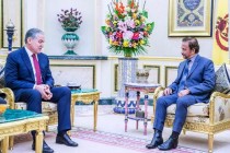 دیدار وزیر امور خارجه تاجیکستان با سلطان برونی دارالسلام