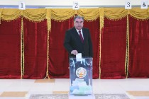 پیشوای ملت امامعلی رحمان در انتخابات مجلس نمایندگان مجلس عالی جمهوری تاجیکستان و مجلس‌های محلی شرکت کردند