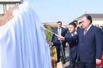 امامعلی رحمان، رئیس جمهور کشورمان کاخانه “مرغ با کیفیت بالا” را افتتاح کردند