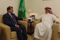 دیدار سفیر تاجیکستان با معاون وزیر امور خارجه عربستان سعودی