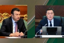 قاهر رسولزاده، نخست وزیر تاجیکستان با عسکر مامین، نخست وزیر قزاقستان صحبت تلفنی کرد