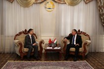 ملاقات وزیر امور خارجه تاجیکستان با سفیر چین