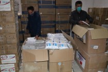 وزارت بهداشت و حفظ اجتماعی اهالی به بیمارستان‌های شهر و نواحی جمهوری مواد پزشکی توزیع کرد
