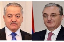 گفتگوی تلفنی وزیران خارجه تاجیکستان و ارمنستان