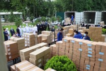 شرکت اوستا گروه به وزارت بهداشت و حفظ اجتماعی اهالی تاجیکستان به مبلغ 3.4 میلیون سامانی تجهیزات پزشکی کمک کرد