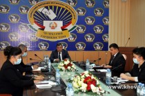 مسئله آمادگی به برگزاری انتخابات رئیس جمهوری تاجیکستان در دوشنبه بررسی شد