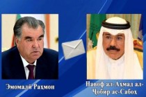 امامعلی رحمان، رئیس جمهوری تاجیکستان به شیخ نواف آل احمد الجابر الصباح، امیر کویت برقیه تسلیت ارسال کردند
