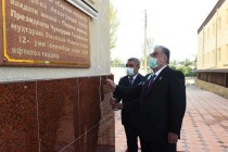 رئیس جمهوری تاجیکستان در شهر پنجکنت مهمانخانه “سرزم پلازا” را مورد بهره برداری قرار دادند