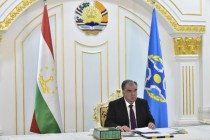 امامعلی رحمان، رئیس جمهور جمهوری تاجیکستان در جلسه شورای امنیت جمعی سازمان پیمان امنیت جمعی شرکت کرد