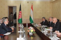 رئیس مجلس نمایندگان تاجیکستان با رئیس شورای عالی مصالحه ملی افغانستان دیدار کرد
