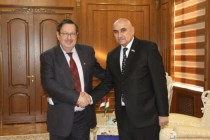 دیدار رئیس مجلس نمایندگان تاجیکستان با سفیر روسیه در تاجیکستان