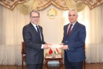 سفیر جدید ترکیه در تاجیکستان وارد دوشنبه شد