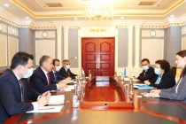 سراج الدین مهرالدین با هماهنگ کننده سازمان ملل متحد در تاجیکستان دیدار کرد