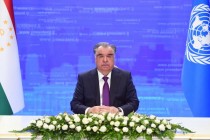 امامعلی رحمان، رئیس جمهوری تاجیکستان در 77-مین نشست کمیسیون اقتصادی و اجتماعی سازمان ملل برای آسیا و اقیانوسیه برای اهداف توسعه پایدار شرکت و سخنرانی کردند