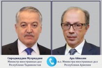 سراج الدین مهرالدین با سرپرست وزارت امور خارجه جمهوری ارمنستان گفتگوی تلفنی انجام داد
