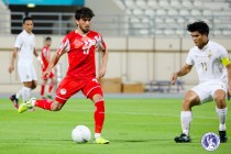 تیم ملی فوتبال تاجیکستان در دیداری دوستانه در شارجه به مصاف تایلند رفت