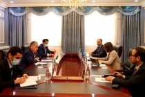 وزیر امور خارجه تاجیکستان با مدیر دفتر منطقه ای برنامه توسعه سازمان ملل متحد برای اروپا و کشورهای مشترک المنافع دیدار کرد