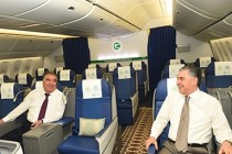 ادامه سفر دولتی امامعلی رحمان، رئیس جمهور جمهوری تاجیکستان به ترکمنستان و بازدید از بندر بین المللی ترکمن باشی