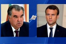 امامعلی رحمان، رئیس جمهور جمهوری تاجیکستان با امانوئل مکرون، رئیس جمهور فرانسه گفتگوی تلفنی انجام دادند