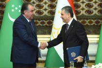 بیانیه مشترک امامعلی رحمان، رئیس جمهور جمهوری تاجیکستان و قربان‌قلی بردی محمداف، رئیس جمهور جمهوری ترکمنستان