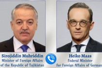 وزرای خارجه تاجیکستان و آلمان درباره وضعیت افغانستان و تامین امنیت منطقه گفتگو کردند