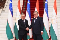 امامعلی رحمان، رئیس جمهور جمهوری تاجیکستان با شوکت میرضیایف، رئیس جمهور جمهوری ازبکستان دیدار کردند