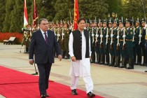 آغاز سفر رسمی عمران خان، نخست وزیر جمهوری اسلامی پاکستان به تاجیکستان