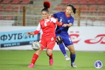تیم های ملی زنان تاجیکستان و سنگاپور در حصار بازی آزمایشی برگزار کردند
