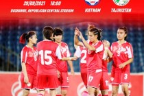 امروز تیم های ملی فوتبال زنان تاجیکستان و ویتنام به مصاف هم می روند