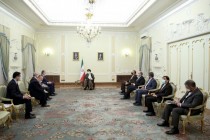 وزیر امور خارجه تاجیکستان با رئیس جمهور جمهوری اسلامی ایران دیدار کرد