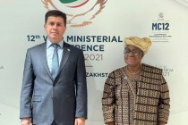 وزیر توسعه اقتصادی و تجارت تاجیکستان با مدیرکل سازمان تجارت جهانی دیدار کرد