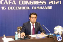 ششمین کنگره فدراسیون فوتبال آسیای میانه در دوشنبه برگزار شد