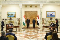 مراسم امضای اسناد همکاری جدید بین تاجیکستان و مصر