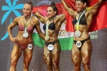 ورزشکار تاجیکستانی قهرمان آسیا در رشته بدن سازی و پرورش اندام در مالدیو شد