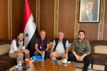 سفیر تاجیکستان در سوریه با رئیس دفتر نمایندگی یونیسف و رئیس هلال احمر دیدار و گفتگو کرد