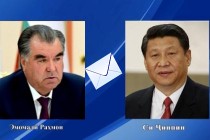 امامعلی رحمان، رئیس جمهوری تاجیکستان به شی جین پینگ، رئیس جمهور جمهوری خلق چین پیام تسلیت ارسال کردند