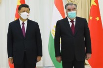 امامعلی رحمان، رئیس جمهور جمهوری تاجیکستان با شی جین پینگ، رئیس جمهور جمهوری خلق چین دیدار و گفتگو کردند