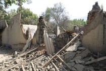 حمله متجوزانه قرقیزستان. کارگروه اسفره تعداد تاسیسات و منازل مسکونی تخریب شده را تعیین می کند